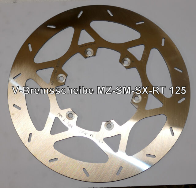 Original-MZ-RT-Vorderradbremsscheibe D-280mm (Alugußrad)