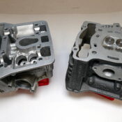 125 ccm Zylinderkopf lose mit Ventile