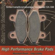 Sintermetallbremsbeläge vorne SX-SM-125