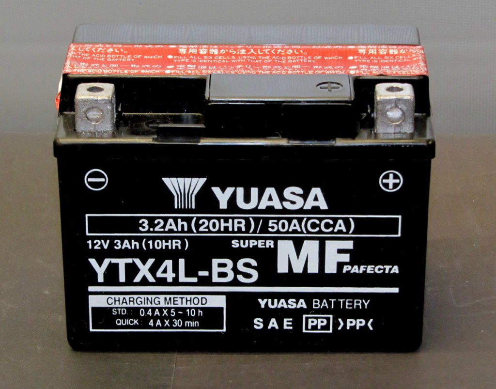 YUASA YTX 4L BS 12V/3 Ah MZFaber