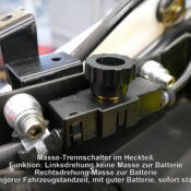 Batterie-Massetrennschalter in Miniaturausführung
