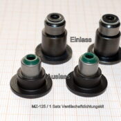 Neue Ventilschaftdichtungen für MZ-125 Motor