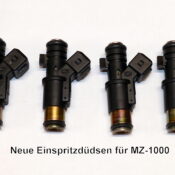 Neue Einspritzdüsen MZ-1000 für alle Modelle